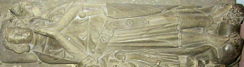 Germany Bielefeld - St Mary Otto III von Ravensberg 1305 and wife Hedwig von Lippe 1320